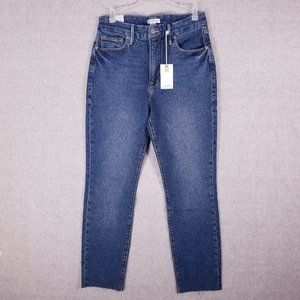 Good American Jeans Good Classic Size 8/29  High Rise Skinnyish Fit 5 pockets
